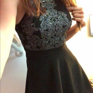 Homecoming Halter neck dress